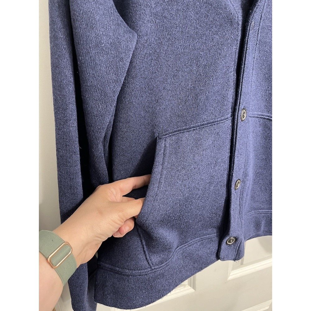 Men's Blue Sweater - Picture 3 of 7
